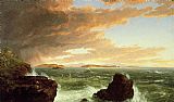 Thomas Cole View Across Frenchmans Bay from Mount Desert Island After a Squall painting